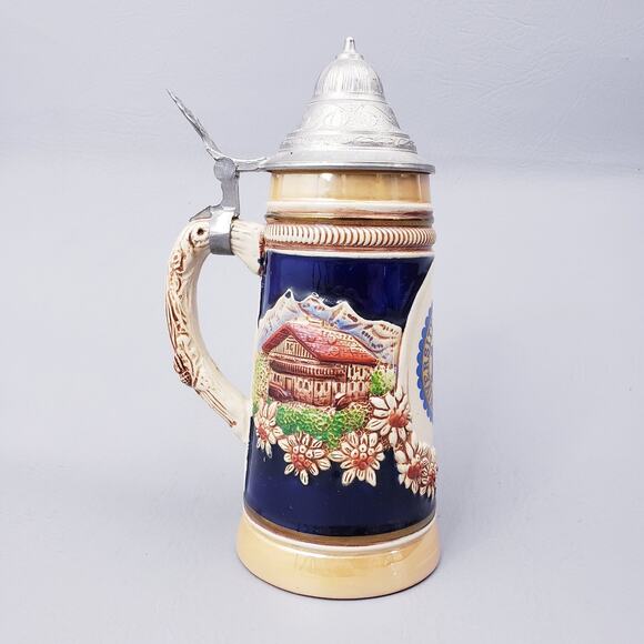 Vintage University of Notre Dame Stein - Picture 3 of 16